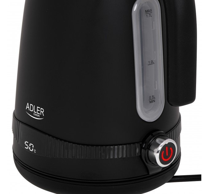 Електрочайник Adler AD 1295 black