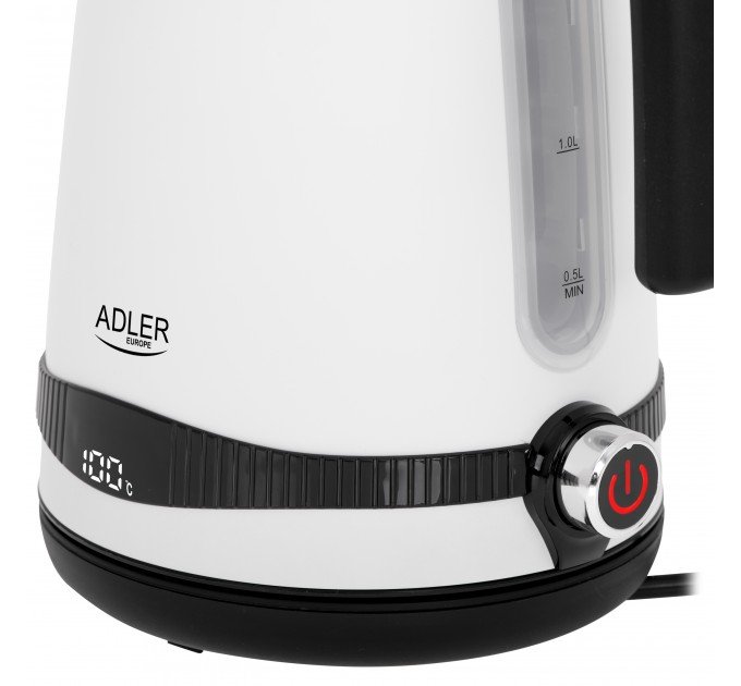 Електрочайник Adler AD 1295 white
