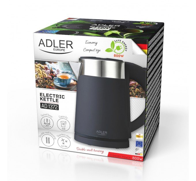 Електрочайник Adler AD 1372 black