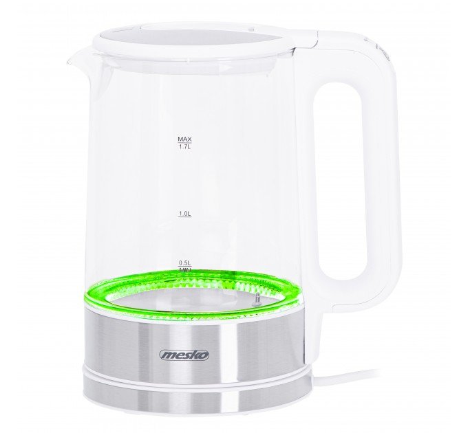 Електрочайник Mesko MS 1301 white