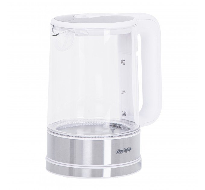 Електрочайник Mesko MS 1301 white