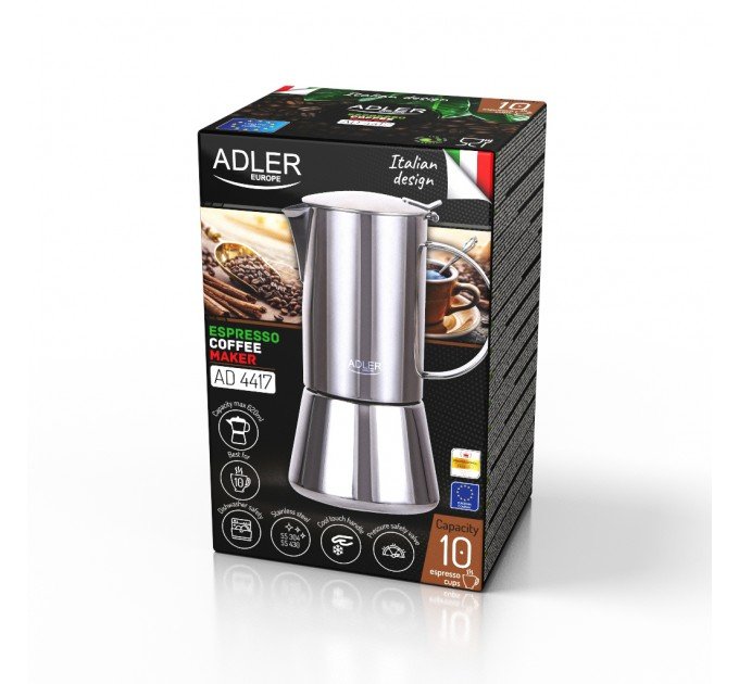 Кавоварка гейзерна Adler AD 4417