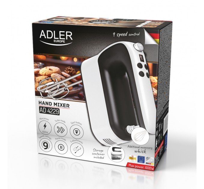 Ручний міксер Adler AD 4229
