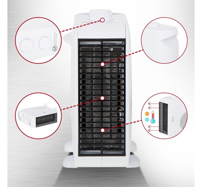​Тепловентилятор Adler AD 7725 white