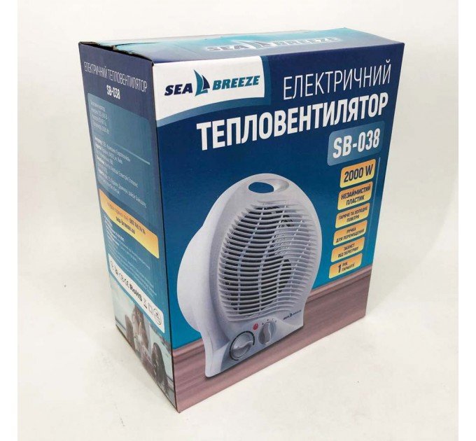 Тепловентилятор Sea Breeze SB-038