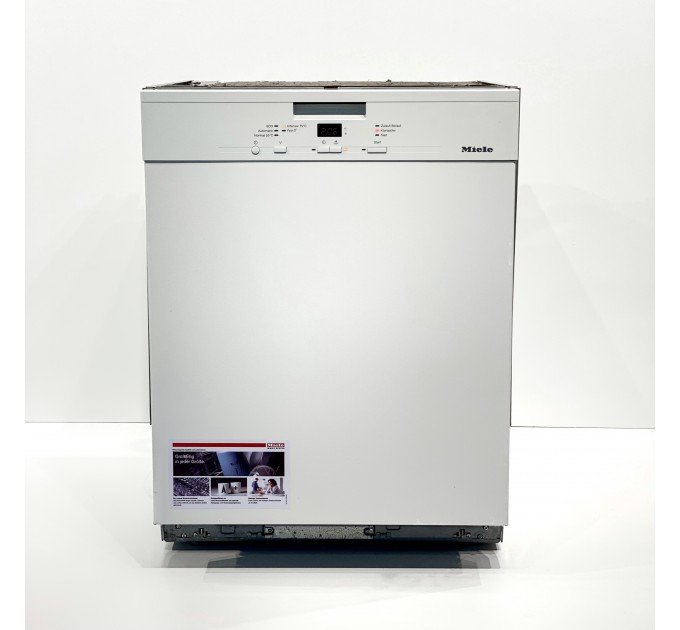 Посудомийна машина G 4910 SCi White під забудову з фасадом