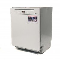 Посудомийна машина G 5210 SCU White під забудову з фасадом
