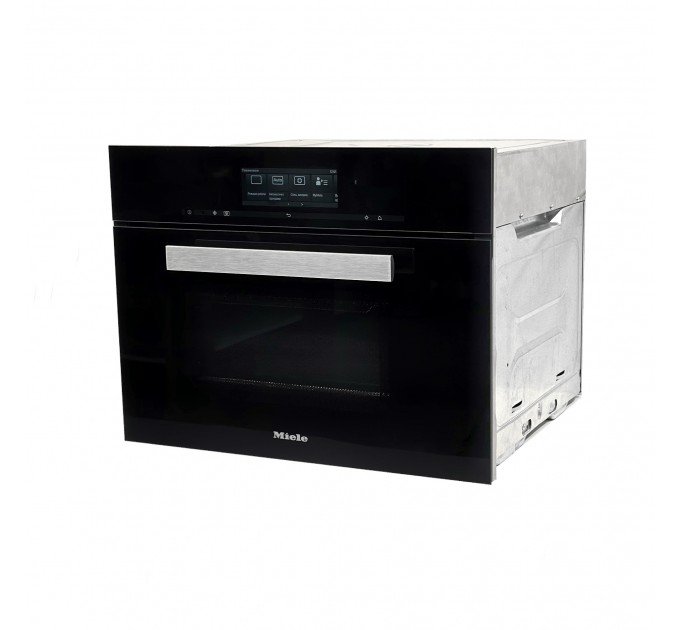 Комбінована парова шафа з функцією НВЧ DGM 6800 Black