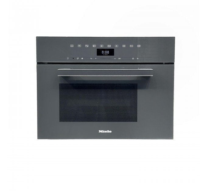 Комбінована парова шафа з функцією НВЧ DGM 7440 Graphite Gray