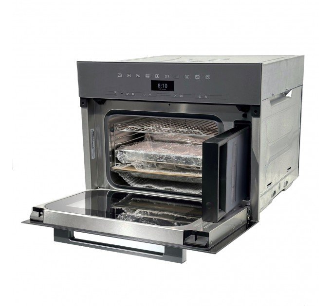 Комбінована парова шафа з функцією НВЧ DGM 7440 Graphite Gray