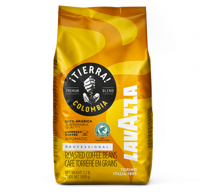 Кава в зернах Lavazza La Reserva de Tierra! Сolombia 1 кг