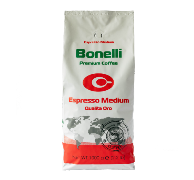 Кава в зернах Bonelli Espresso Medium 1 кг