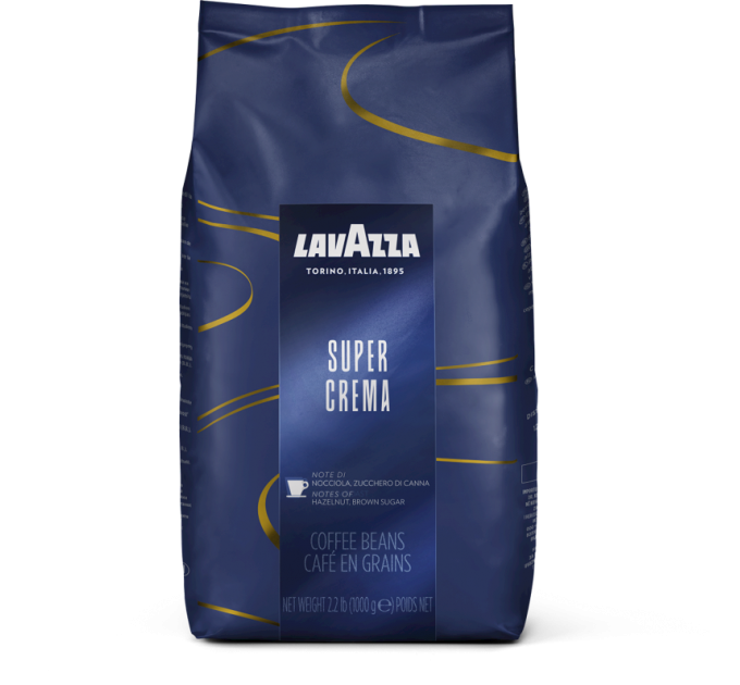 Кава в зернах Lavazza Super Crema 1 кг